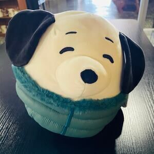 Squishmallows Peanuts Snoopy in Puffer Jacket 6.5"- NWT